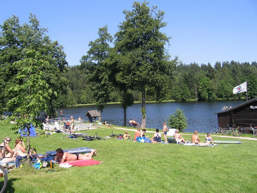 Ferienwohnung Brunner - Haus Am See Nagel 외부 사진